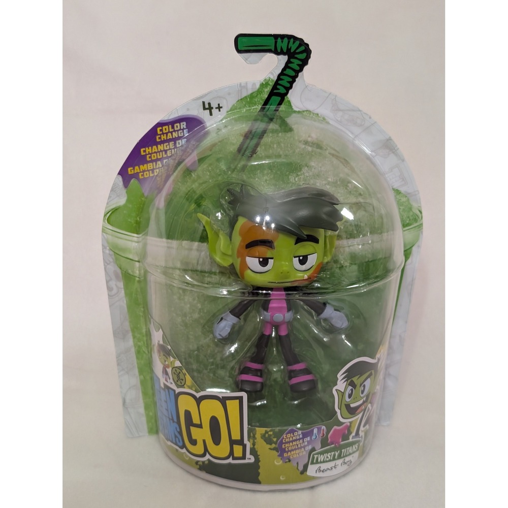 Teen Titans GO Twisty Titans Beast Boy Color Change Action Figure Spin Master